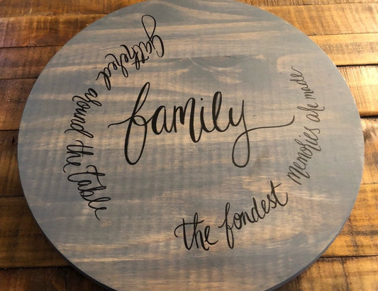 Family Lazy Susan